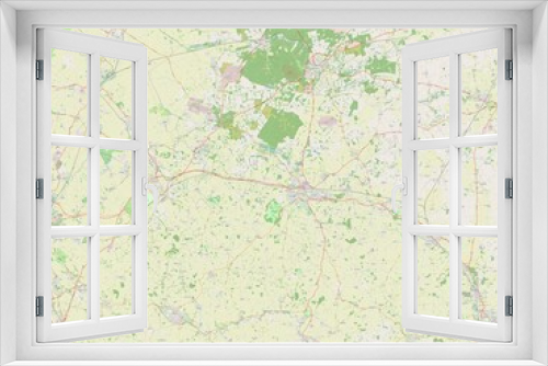 West Suffolk, England - Great Britain. OSM. No legend