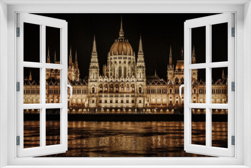 Houses of Parliament in Budapest