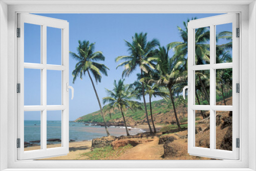Fototapeta Naklejka Na Ścianę Okno 3D - INDIA GOA LANDSCAPE BEACH