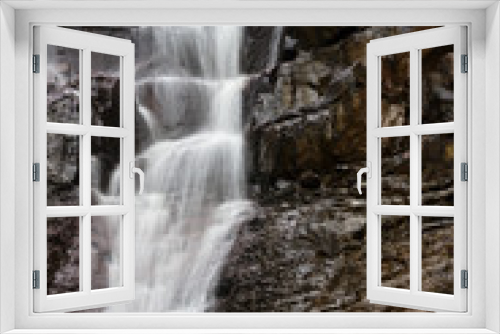 Fototapeta Naklejka Na Ścianę Okno 3D - Charming Silverband Falls in Grampians National Park, Australia