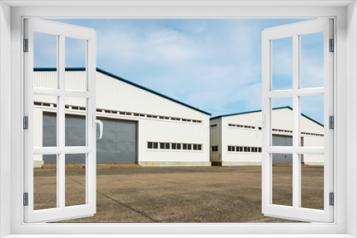 Fototapeta Naklejka Na Ścianę Okno 3D - Storage warehouse