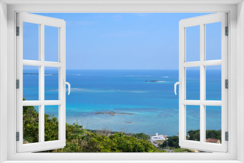 Fototapeta Naklejka Na Ścianę Okno 3D - Blue coast