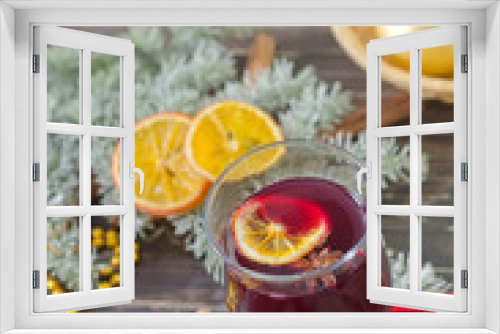 Fototapeta Naklejka Na Ścianę Okno 3D - mulled wine