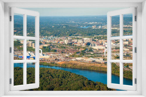 Fototapeta Naklejka Na Ścianę Okno 3D - Overlook at Chickamauga and Chattanooga National Military Park