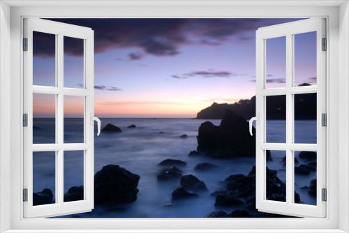 Fototapeta Naklejka Na Ścianę Okno 3D - california sunset