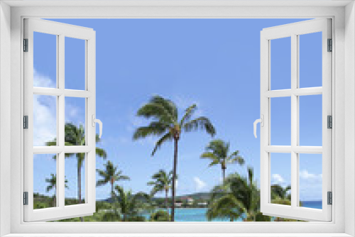 Fototapeta Naklejka Na Ścianę Okno 3D - Tropical Beach, Caribbean