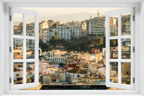 Fototapeta Naklejka Na Ścianę Okno 3D - View of Tangier cityscape, Tangier, Morocco