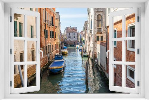 Fototapeta Naklejka Na Ścianę Okno 3D - Picture of Venice in spring, Italy.