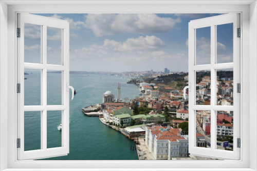 Fototapeta Naklejka Na Ścianę Okno 3D - Istanbul turkish landmark panorama