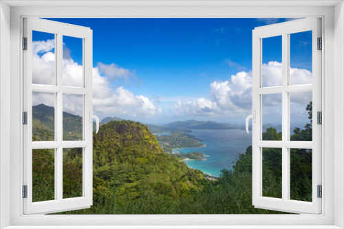 Fototapeta Naklejka Na Ścianę Okno 3D - Mahe island, Seychelles