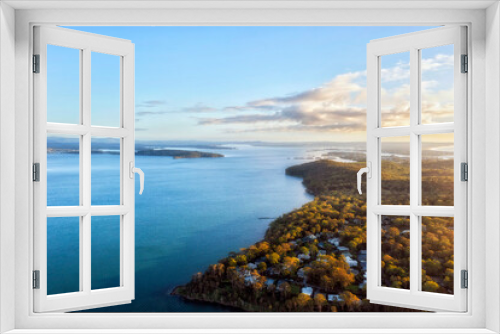 Fototapeta Naklejka Na Ścianę Okno 3D - D Lake Macquarie Shore shouth 2 Sea pan