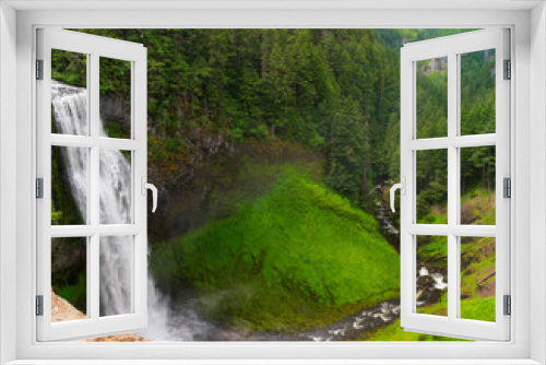 Fototapeta Naklejka Na Ścianę Okno 3D - Salt Creek Falls, Oregon, USA