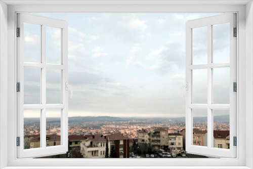 Fototapeta Naklejka Na Ścianę Okno 3D - View of Istanbul from Camlica Hill