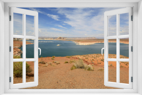 Fototapeta Naklejka Na Ścianę Okno 3D - lake powell, Arizona-Utah