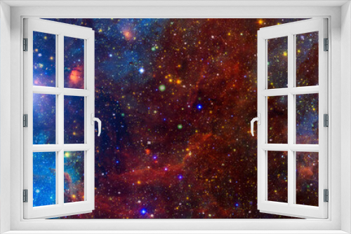 Fototapeta Naklejka Na Ścianę Okno 3D - beautiful galaxy in outer space. Billions of galaxies in the universe. Abstract space background. Elements of this image furnished by NASA