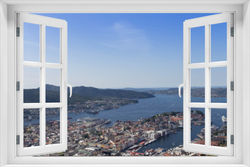 Fototapeta Naklejka Na Ścianę Okno 3D - Bergen