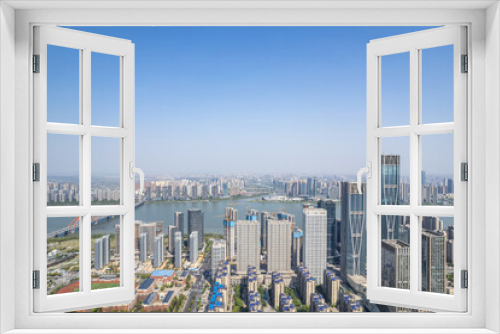 Fototapeta Naklejka Na Ścianę Okno 3D - China Changsha City Architecture Scenery