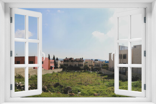 Fototapeta Naklejka Na Ścianę Okno 3D - Landscape palestine Beautiful landscape panorama