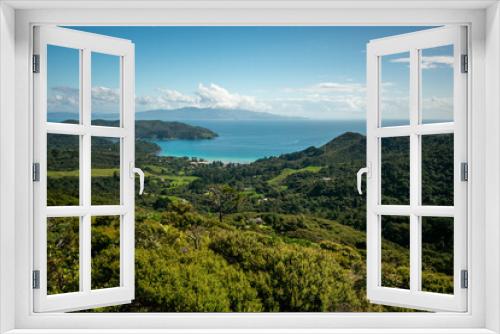 Fototapeta Naklejka Na Ścianę Okno 3D - Beautiful landscape of Great Barrier Island, New Zealand