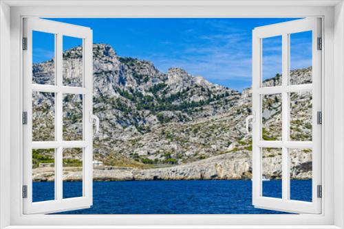 Fototapeta Naklejka Na Ścianę Okno 3D - Le parc national des Calanques entre Marseille et Cassis