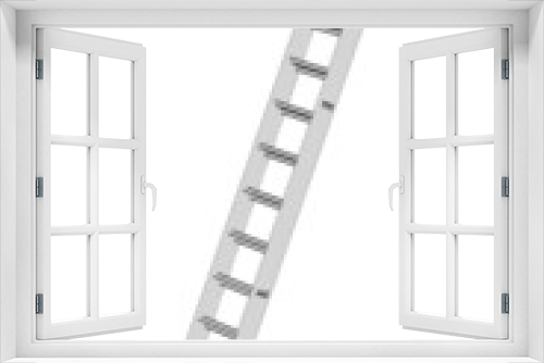 Fototapeta Naklejka Na Ścianę Okno 3D - cartoon image of ladder tool