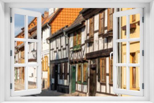 Fototapeta Naklejka Na Ścianę Okno 3D - Bilder aus Quedlinburg Harz historische Altstadt