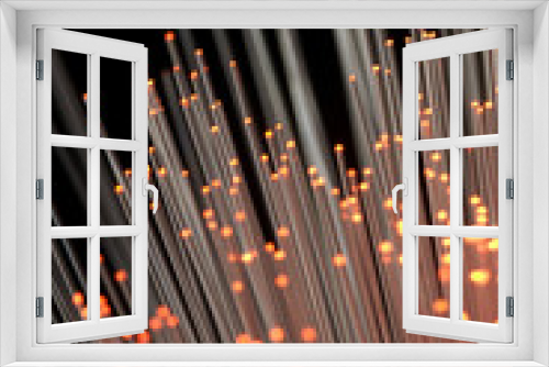 Fototapeta Naklejka Na Ścianę Okno 3D - Optic Fibers