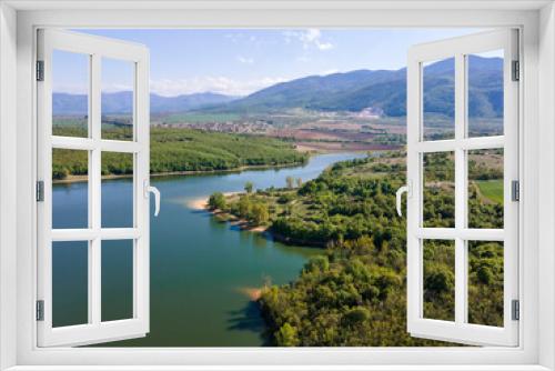 Fototapeta Naklejka Na Ścianę Okno 3D - The Forty Springs Reservoir near town of Asenovgrad, Bulgaria