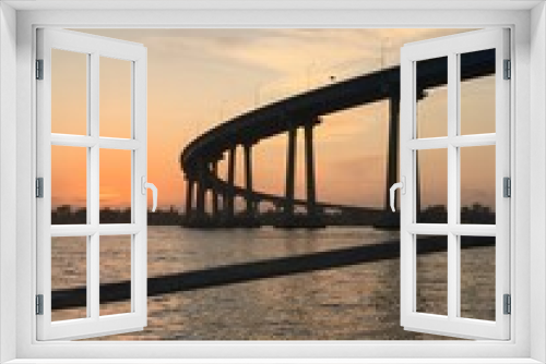 Fototapeta Naklejka Na Ścianę Okno 3D - Coronado Bridge