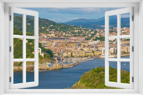 Fototapeta Naklejka Na Ścianę Okno 3D - Sebastian, Basque country, Spaine