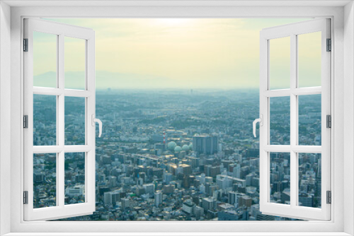 Fototapeta Naklejka Na Ścianę Okno 3D - 横浜 都市風景