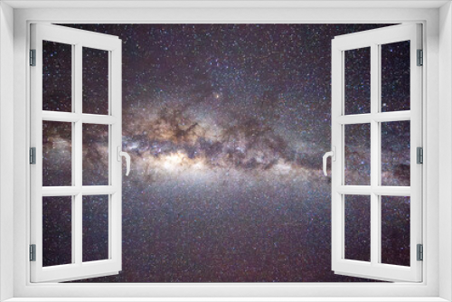 Fototapeta Naklejka Na Ścianę Okno 3D - Milky Way and night sky from Atacama Desert, Chile