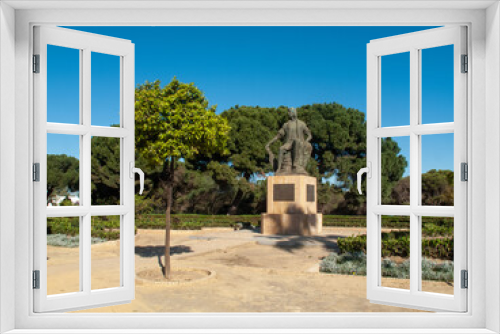 Fototapeta Naklejka Na Ścianę Okno 3D - Monasterio de Santa María de La Rábida. Se encuentra en el término municipal de Palos de la Frontera, en la provincia de Huelva (Andalucía, España).