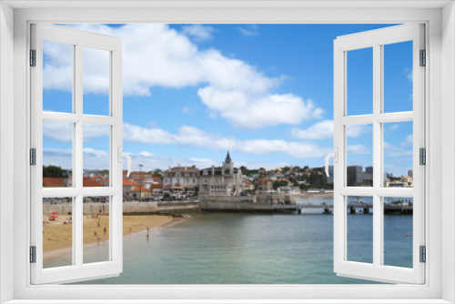 Fototapeta Naklejka Na Ścianę Okno 3D - ポルトガルの港町、ファロ
