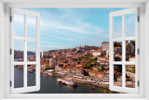 Fototapeta Naklejka Na Ścianę Okno 3D - porto, portugal