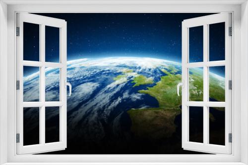 Fototapeta Naklejka Na Ścianę Okno 3D - Atlantic, Europe - planet Earth