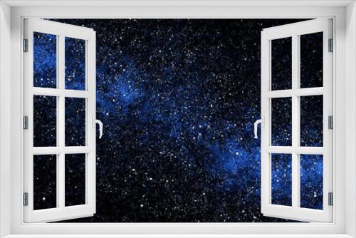 Fototapeta Naklejka Na Ścianę Okno 3D - アブストラクトな星空のイラスト素材