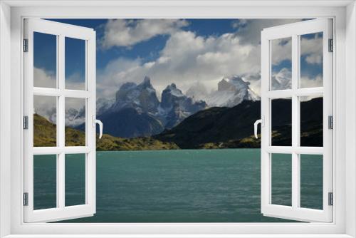 Fototapeta Naklejka Na Ścianę Okno 3D - Torres Del Paine National Park