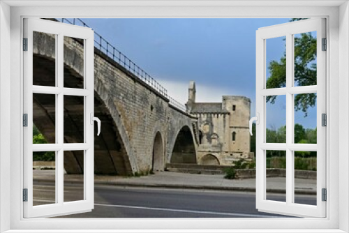 Fototapeta Naklejka Na Ścianę Okno 3D - Avignon, May 2023: Visit the magnificent city of Avignon in Provence