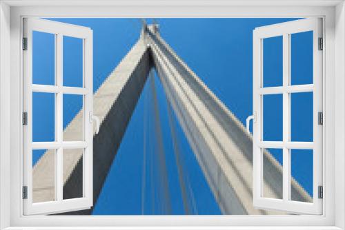 Fototapeta Naklejka Na Ścianę Okno 3D - Franjo Tudjman bridge
