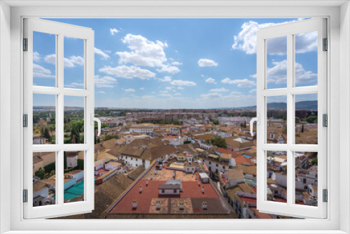 Fototapeta Naklejka Na Ścianę Okno 3D - Aerial view of Cordoba with Jewish Quarter (Juderia) - Cordoba, Andalusia, Spain