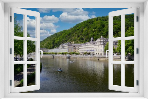Fototapeta Naklejka Na Ścianę Okno 3D - Die UNESCO-Welterbestätte Bad Ems als Teil der Great Spa Towns of Europe in Rheinland-Pfalz am Fluss Lahn