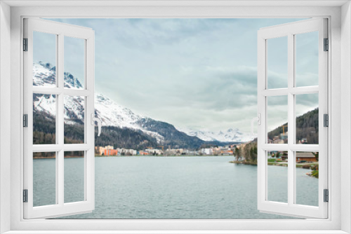 Fototapeta Naklejka Na Ścianę Okno 3D - Lake Lugano. Switzerland. Europe.