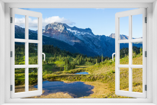 Fototapeta Naklejka Na Ścianę Okno 3D - Mountains in Washington