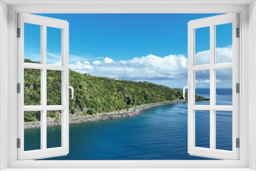 Fototapeta Naklejka Na Ścianę Okno 3D - Vieux Fort Guadeloupe