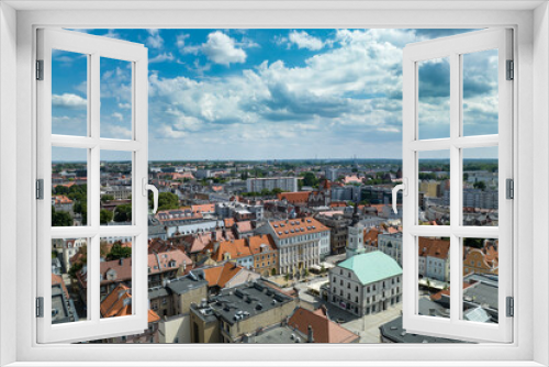 Fototapeta Naklejka Na Ścianę Okno 3D - Rynek Gliwice - zwiedzanie 2023