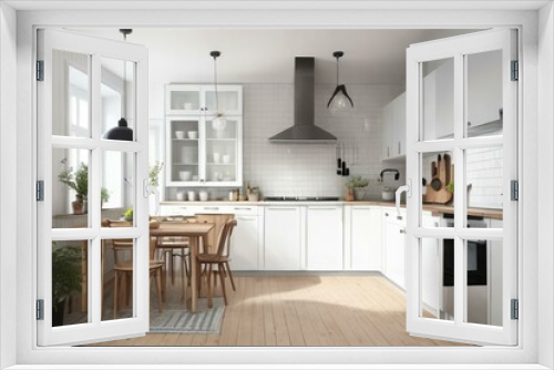 kitchen scandinavian-style interior design