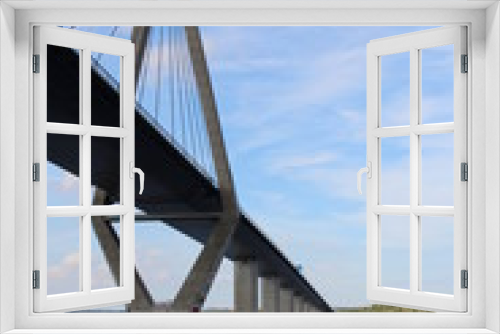 Fototapeta Naklejka Na Ścianę Okno 3D - Farö-Brücke in Dänemark