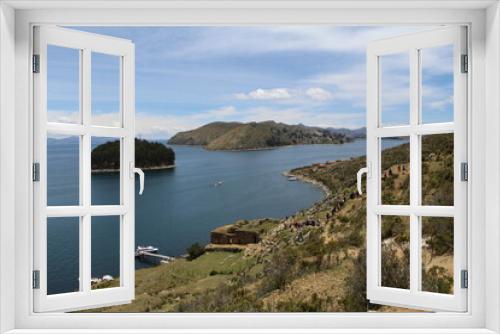 Fototapeta Naklejka Na Ścianę Okno 3D - Isla del Sol Bolivia