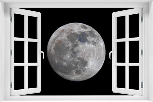 Fototapeta Naklejka Na Ścianę Okno 3D -  Strawberry Moon of June 2023